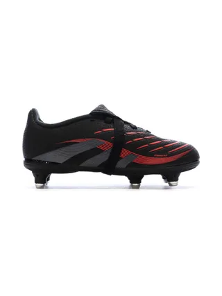 Chaussures de Foot Noires Junior Adidas Predator League FT SG 2