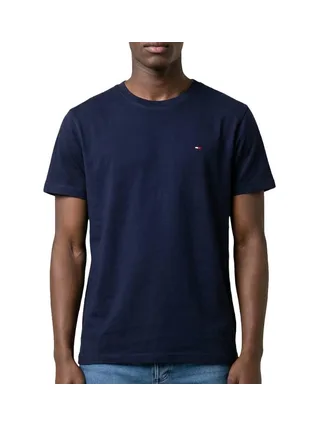 T-shirt Marine Pomme Homme Tommy Hilfiger Tjm Slim Linear 1