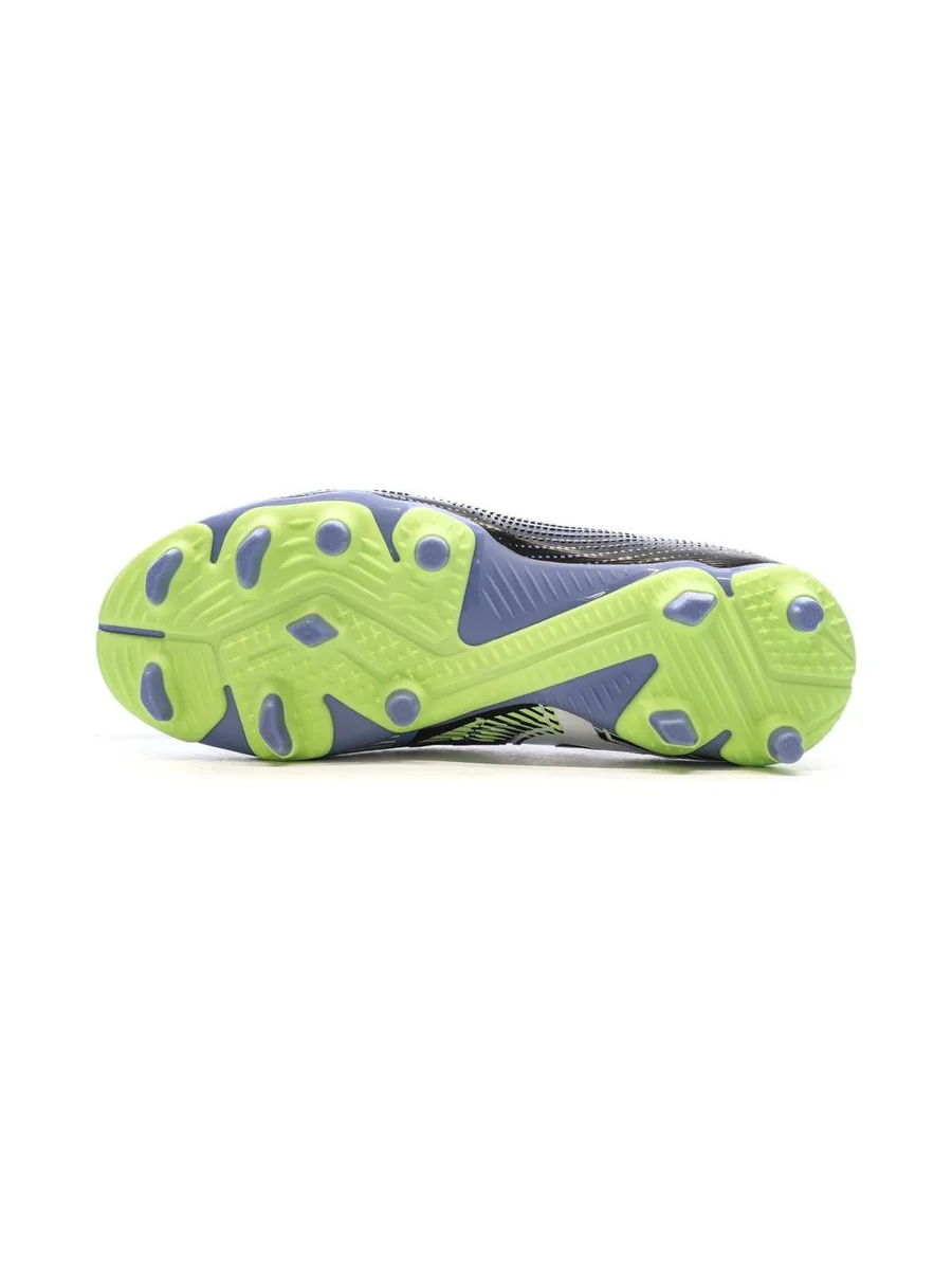 Chaussures football Marine/Vert Garçon Puma Future 7 Match 6