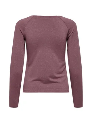 T-Shirt Manches Longues Rose Femme JDY Kaiser 2