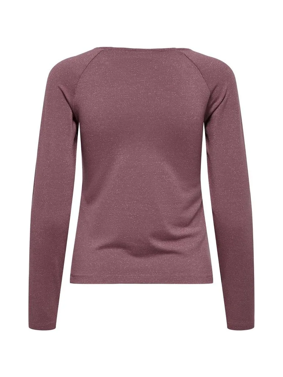 T-Shirt Manches Longues Rose Femme JDY Kaiser 3