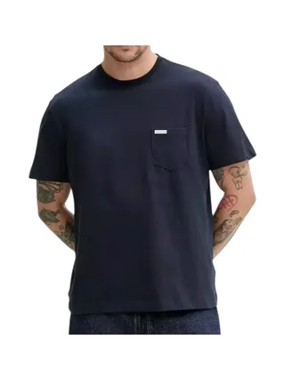 T-Shirt Marine Homme Guess M5RI74K8FQ4 1