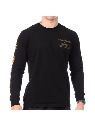 T-Shirt Manches Longues Noir Homme Kaporal REGAN 1