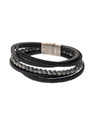 Bracelet Noir Geographical Norway 315101 1