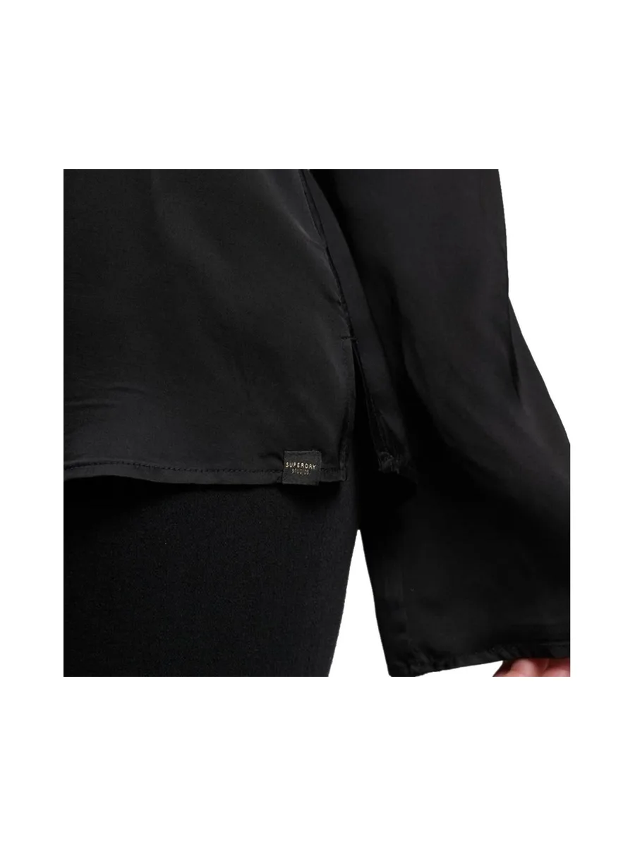 Chemise Noire Femme Superdry Studios 3
