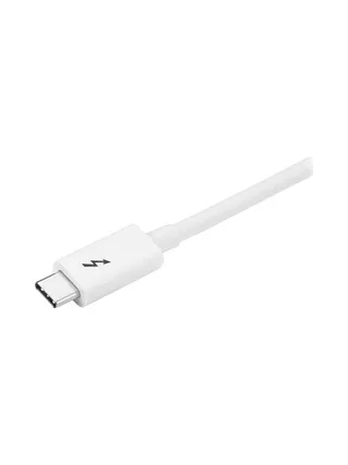 1m Thunderbolt 3 Cable 20Gbps - White 7