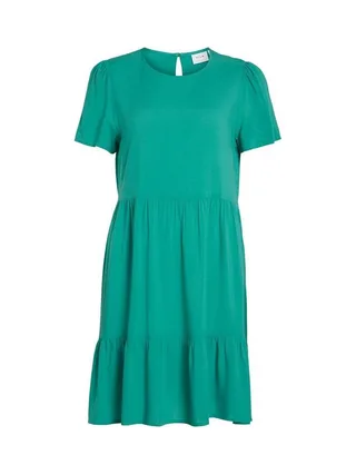 Robe Verte Femme Vila Vipaya 1