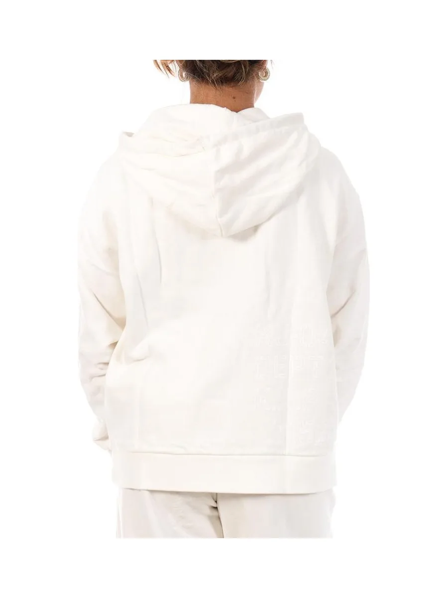 Sweat à Capuche Blanc Femme Kaporal Vock 3