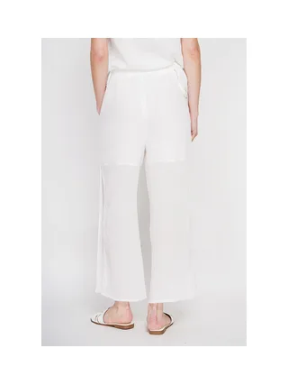 Pantalon taille haute style portefeuille 5