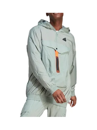 Coupe-vent Vert Homme Adidas IC3725 1
