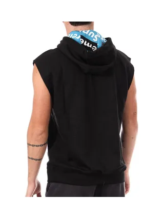 Sweat sans manches Noir Homme Supreme Grip Rainbow 2