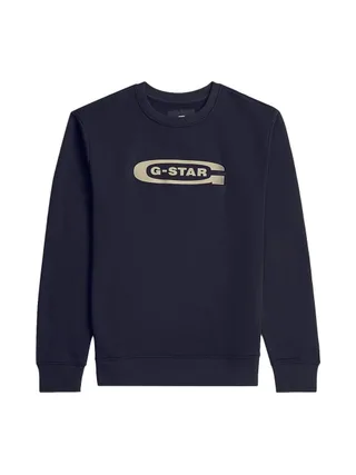 Sweat Marine Homme G-Star RAW Old Skool 1