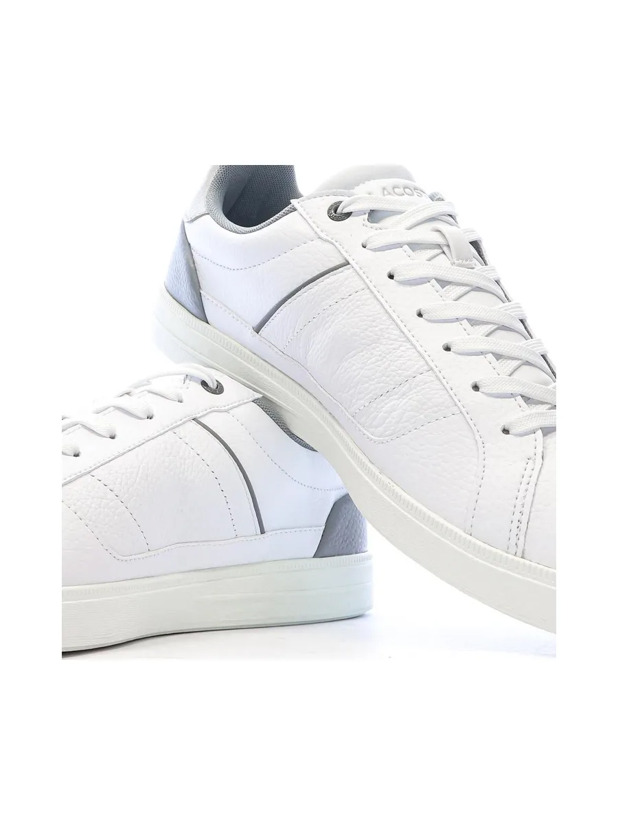 Baskets Blanches/Grises Homme Lacoste Europa 7