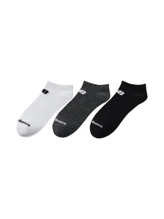 X3 Paires de Chaussettes Blanc/Gris/Noir Homme New Balanc Everyday 2
