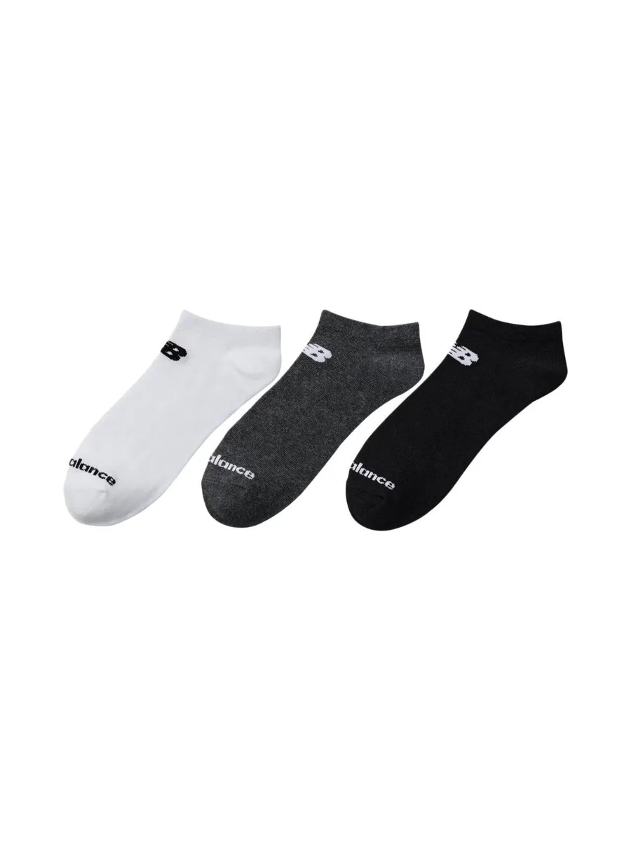 X3 Paires de Chaussettes Blanc/Gris/Noir Homme New Balanc Everyday 3