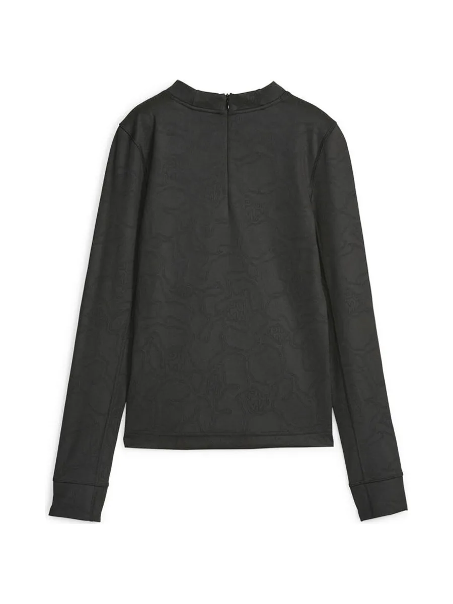 T-shirt Noir Femme Puma Infuse Long Sleeve 3