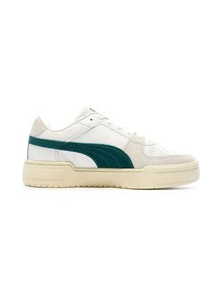 Baskets Blanches/Vertes Homme Puma League 2