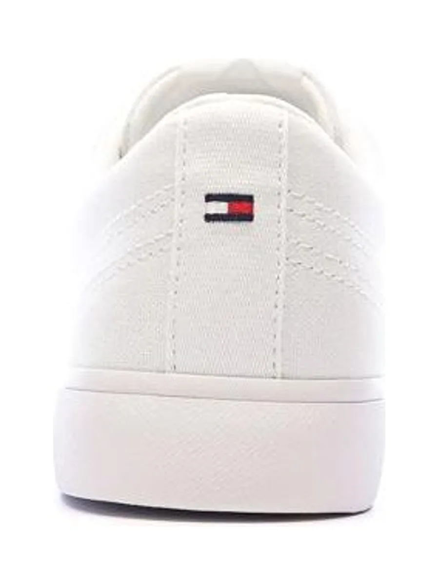 Baskets Blanches Homme Tommy Hilfiger Th Hi Vulc Low Core 4