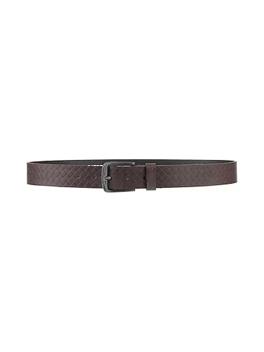 Ceinture Texturée Marron Homme Diesel Basic Belt - T 2