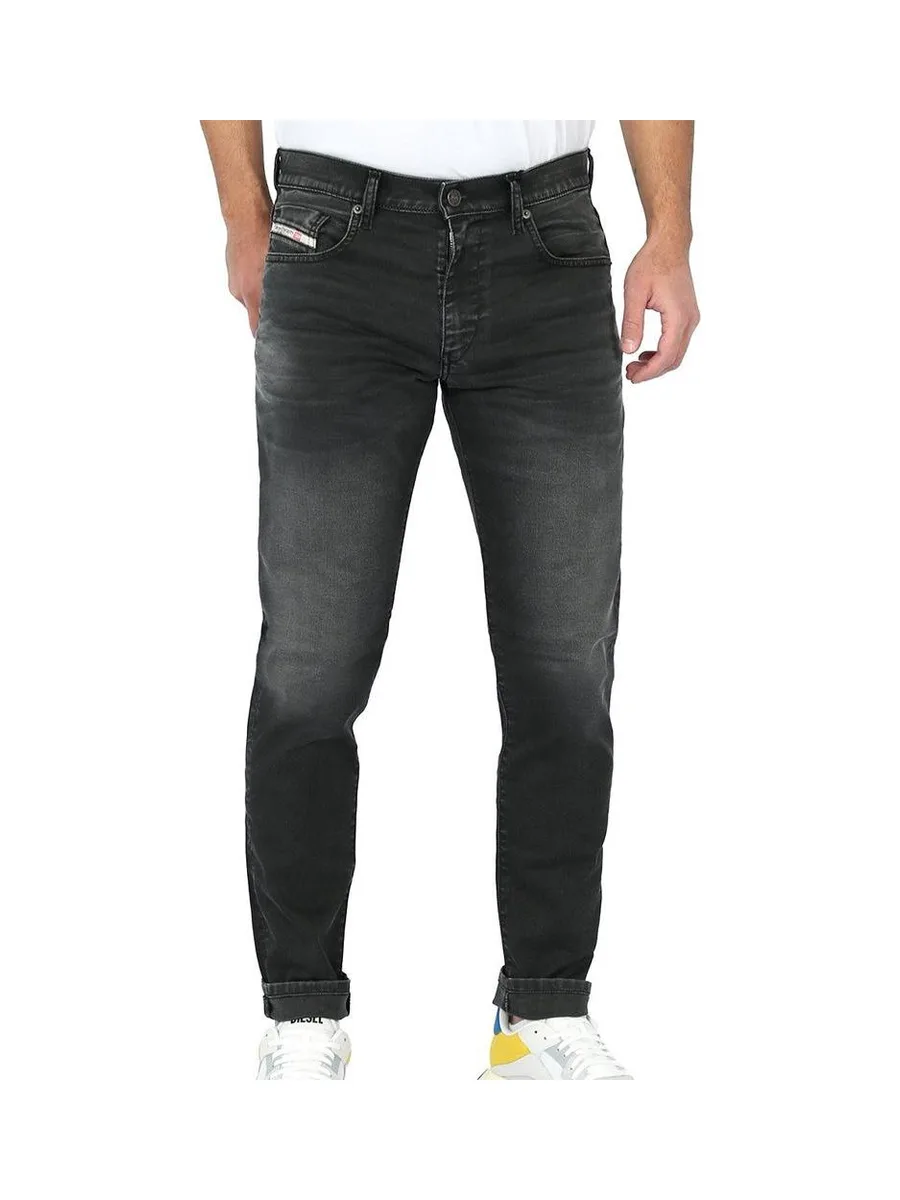 Jean Slim Gris Homme Diesel Strukt R09KD 2