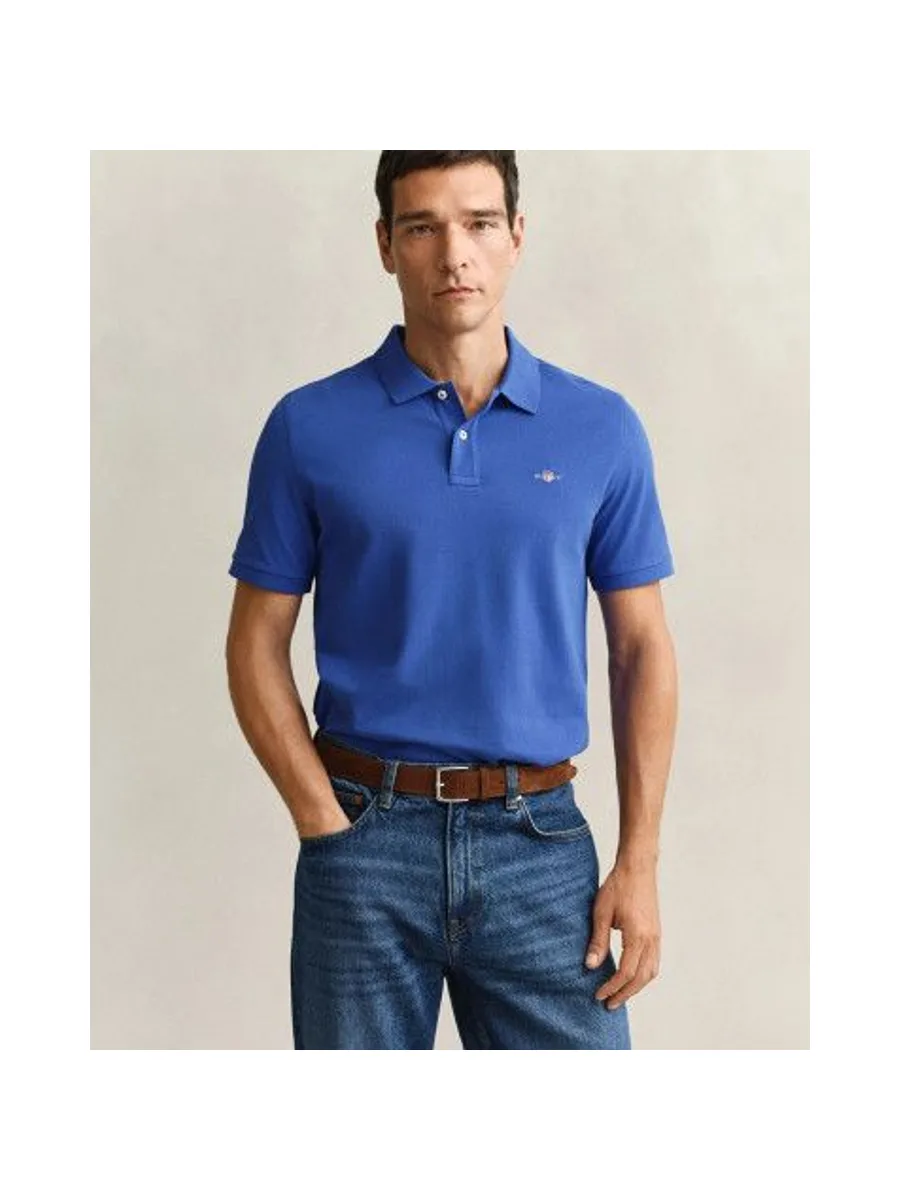 GANT Reg Shield Ss Pique - Polo 26