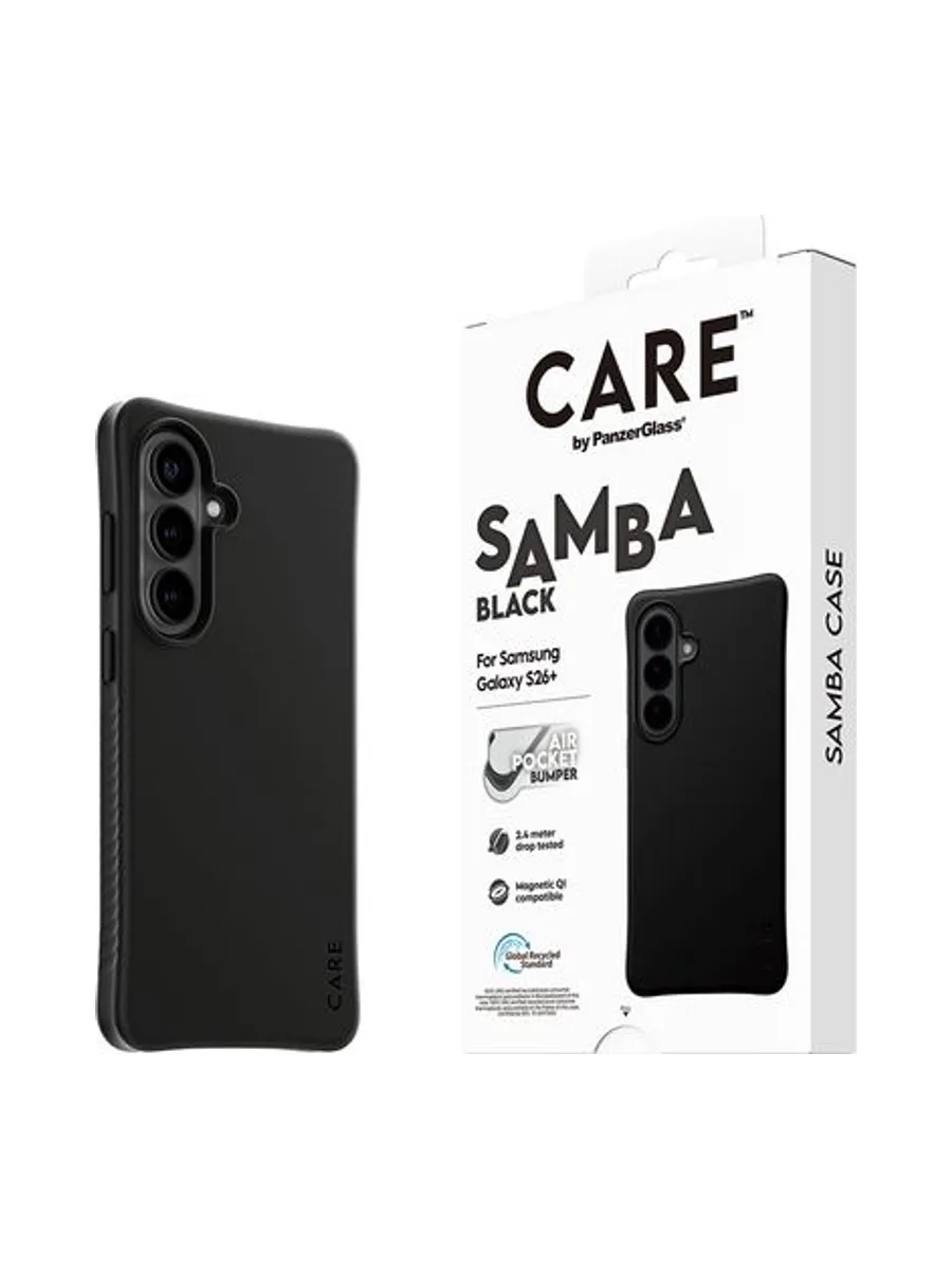 PG CARE Samsung S26+Samba black/white Qi 6