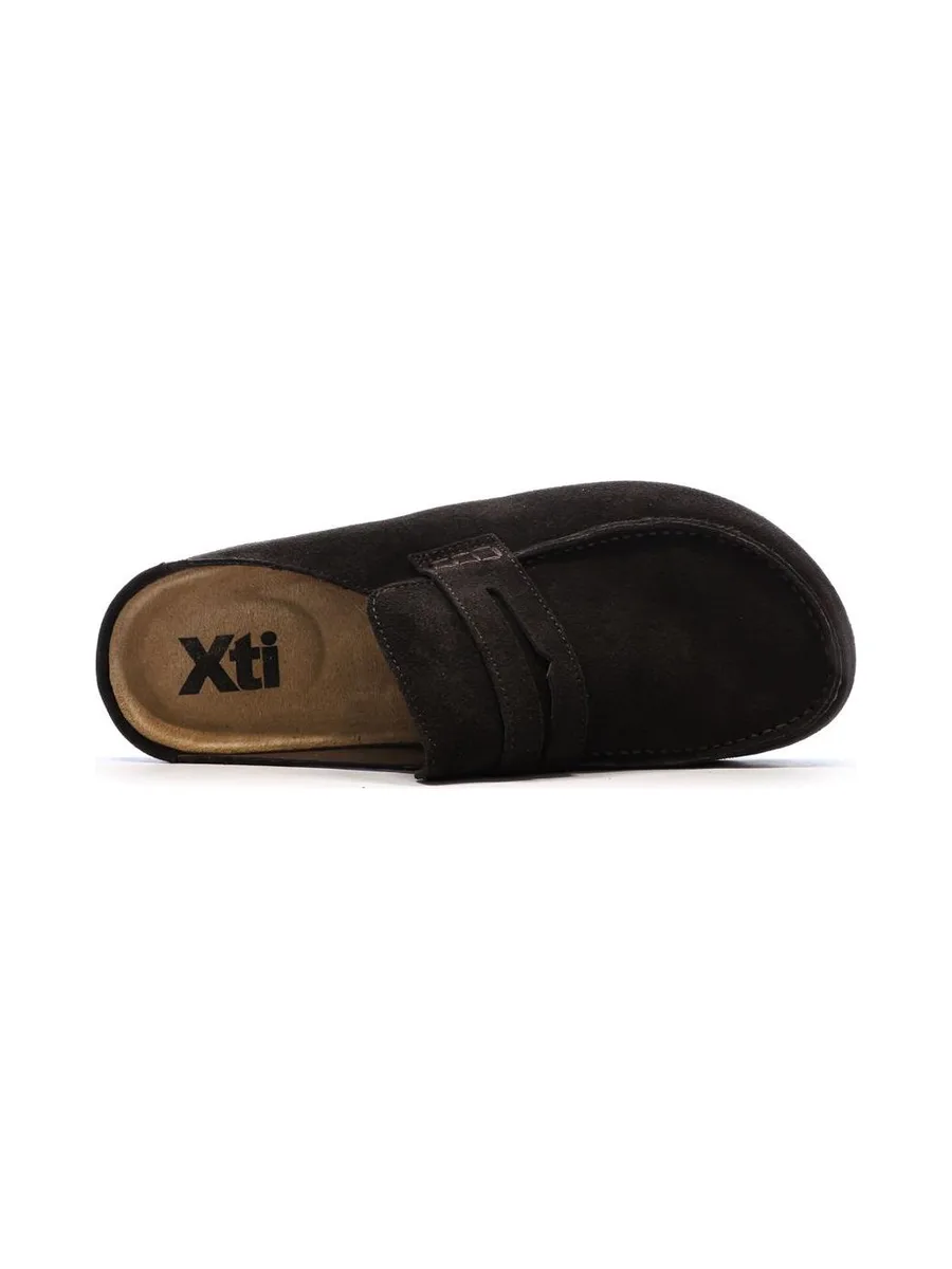 Sabots Marron Foncé Homme Xti Sabots Naples 5