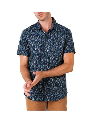 Chemise Marine Homme RMS26 Allover 1