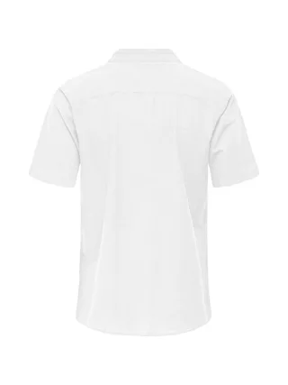 Chemise Manches Courtes Blanche Homme Only & Sons Cantley 2