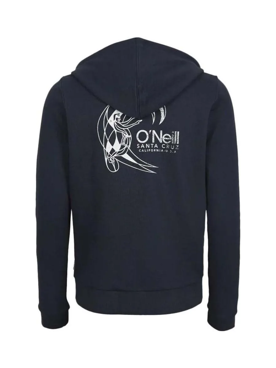 Sweat zippé capuche Marine femme O'Neill Circle Surfer 3