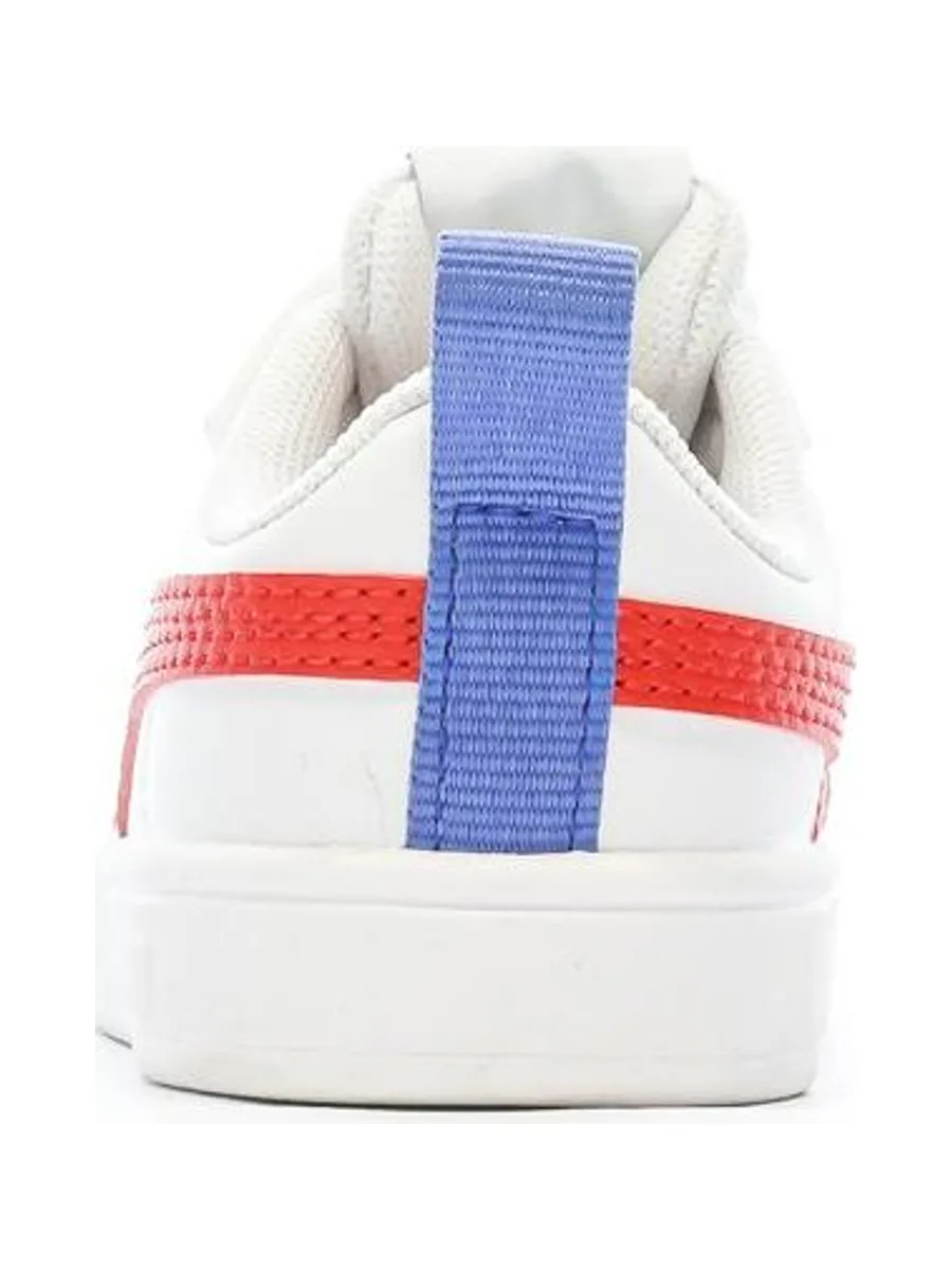 Baskets Blanc/Rouge Fille/Garçon Puma Rickie 4