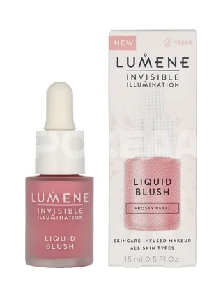 Lumene Invisible Illumination Liquid Blush 15ml - Frosty Petal 1