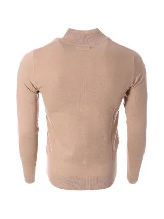 Pull Zippé Beige Homme Best Mountain 05-BEI 2