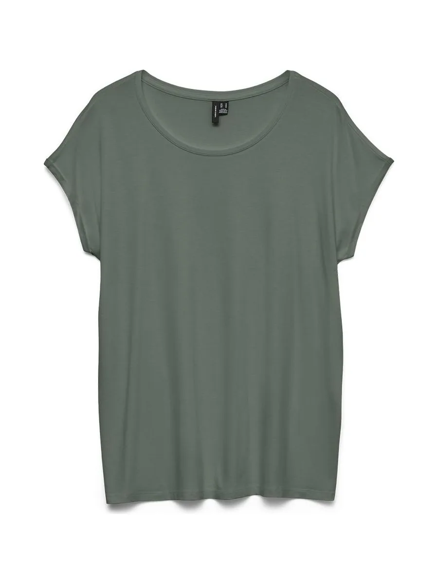 T-shirt Kaki Femme Vero Moda Fosia 2