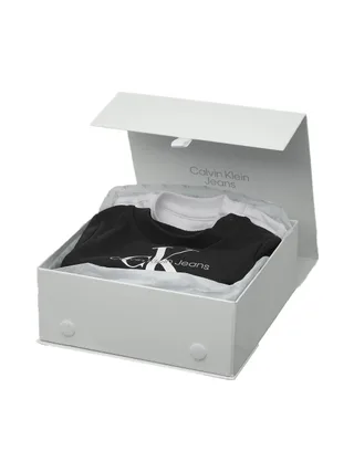 Ensemble Noir Garçon Calvin Klein Jeans Monogram 1