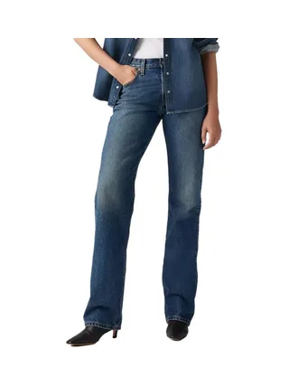 Jean 501 90s Bleu Foncé Femme Levi's A1959 1