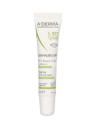 A-Derma Dermalibour+ Repairing Cica-Lip Balm 15ml 2