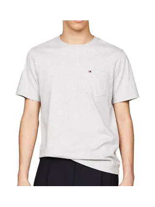 T-shirt Gris Homme Tommy Hilfiger Pocket 1
