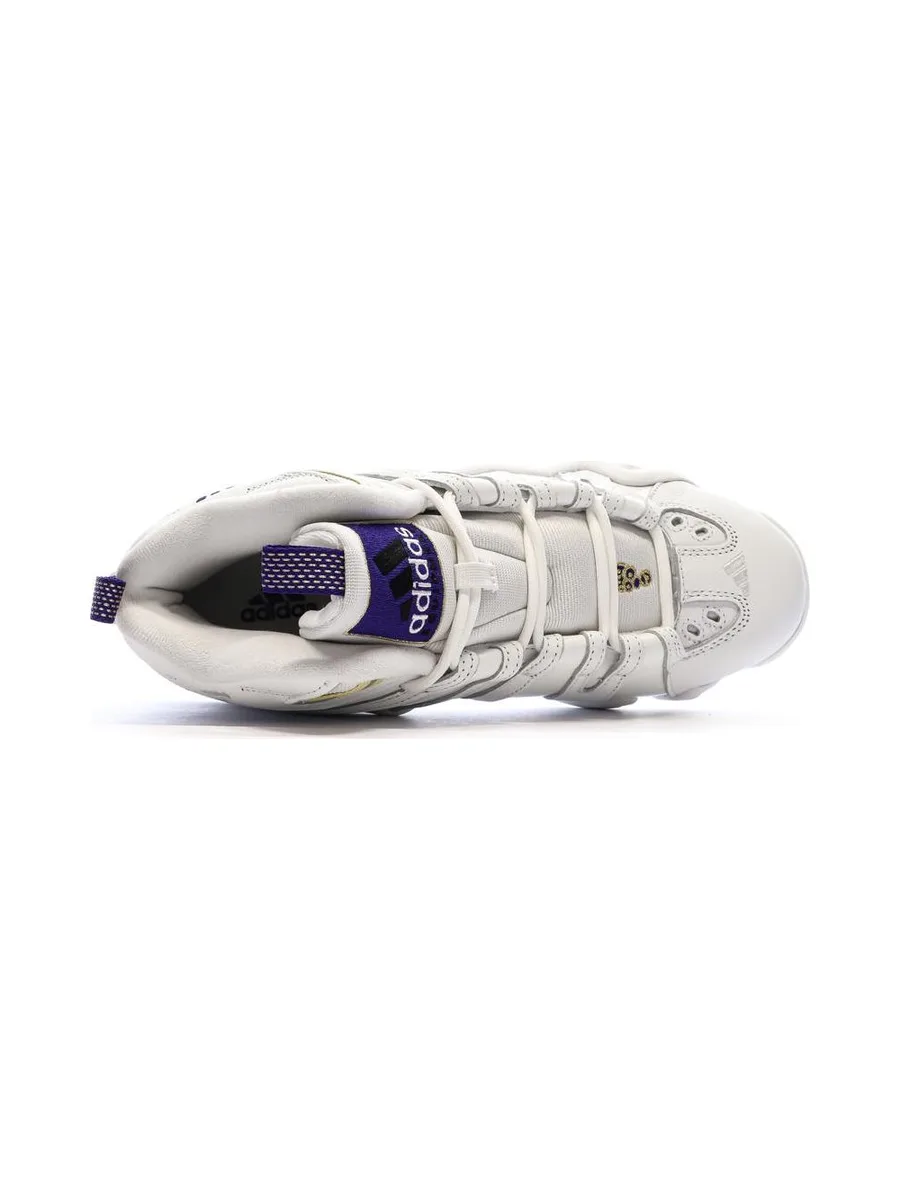 Chaussures de basketball Blanches/Violettes Homme Adidas Crazy 8 5