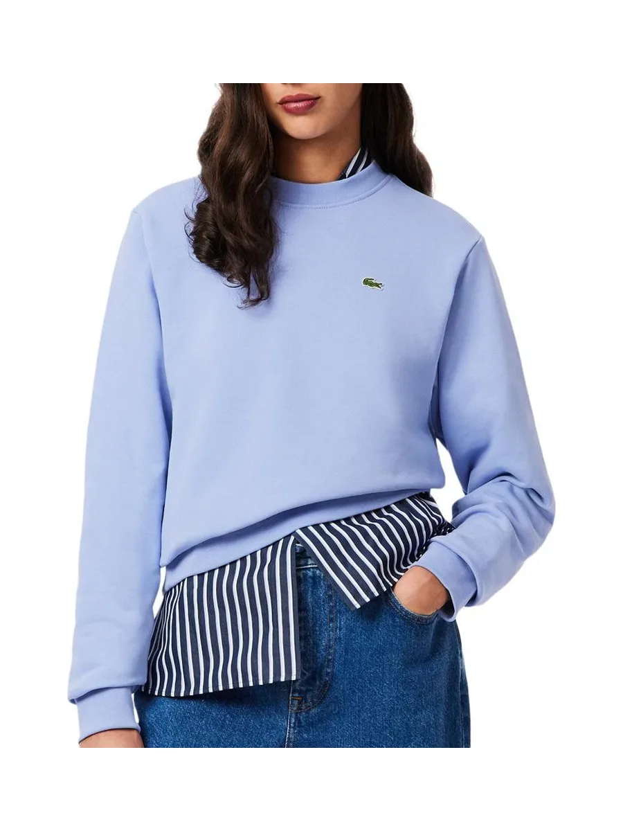 Sweat Bleu Femme Lacoste SF5270 2