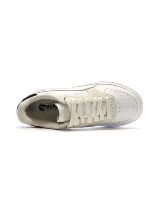 Baskets Blanches/Ecru Femme Puma Cali Court Pure 4