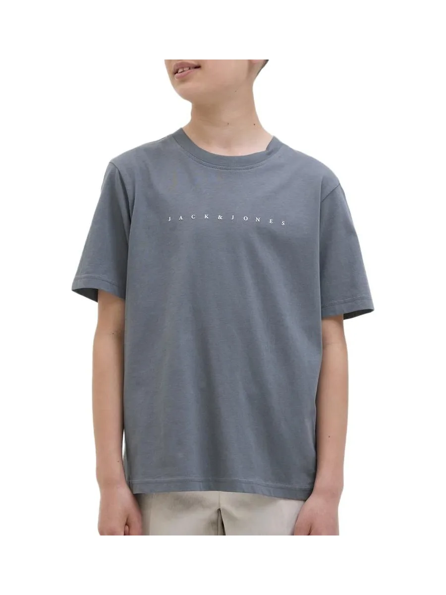 T-shirt Gris Garçon Jack & Jones Jestar 2