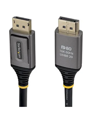 1.5m Certified DisplayPort Cable - DP80 1