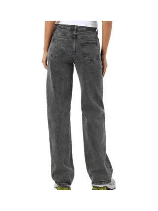 Jean Droit Gris Femme Noisy May Landa 2