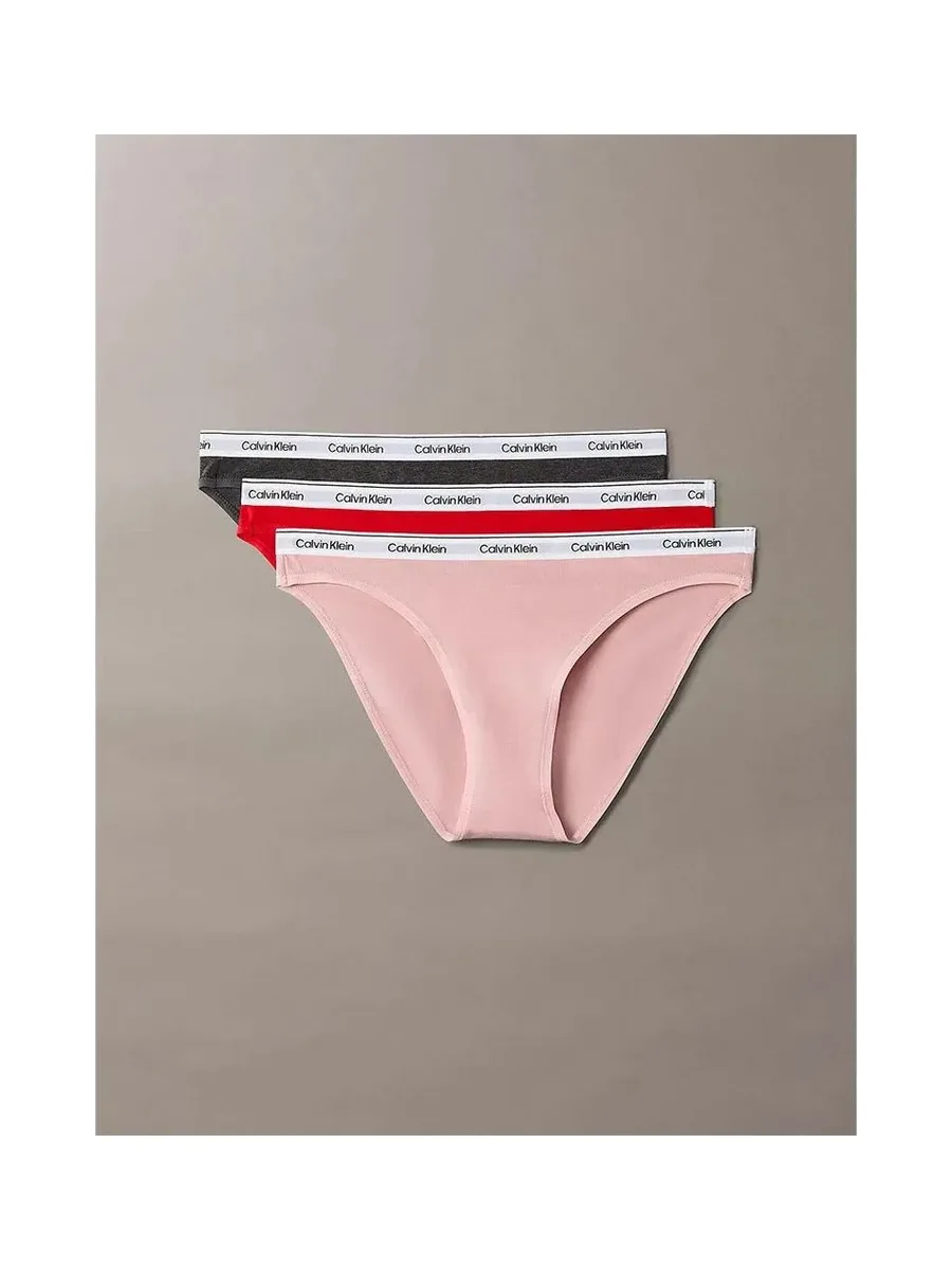 CALVIN KLEIN 000QD5207E - Lot de 3 culottes 2