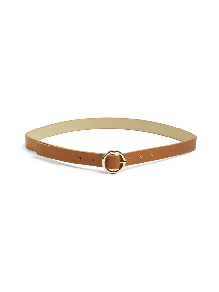 Ceinture Camel Femme Pieces Bonna 2
