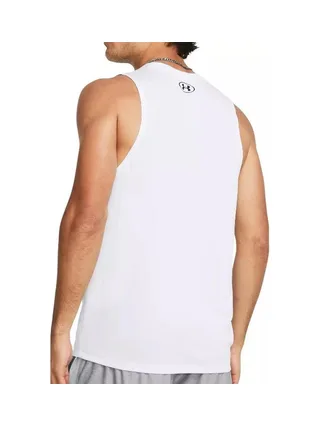 Débardeur Blanc Homme Under Armour Tech 2