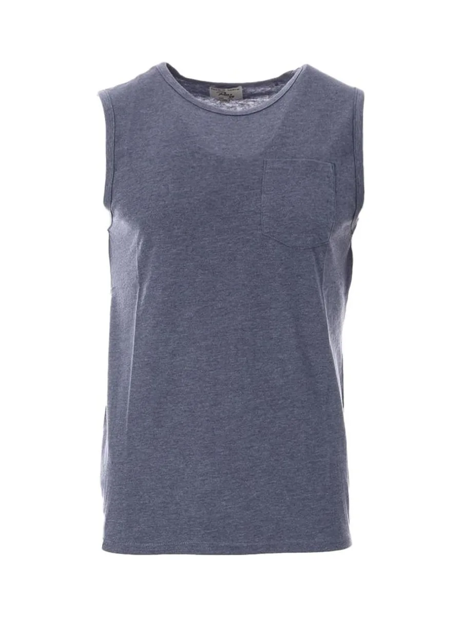 Débardeur Bleu Homme RMS26 91340 2