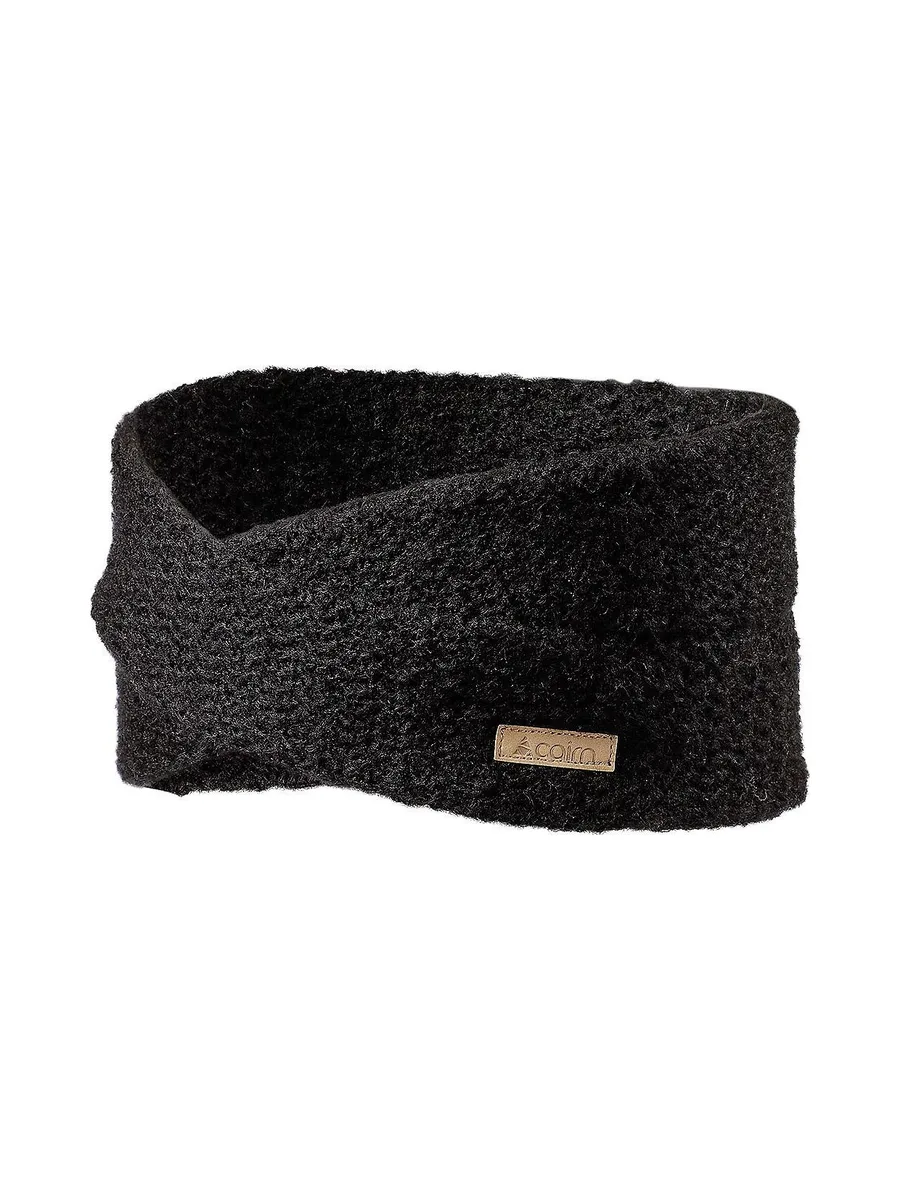 Bandeau en maille Noir Femme Cairn Leona 2