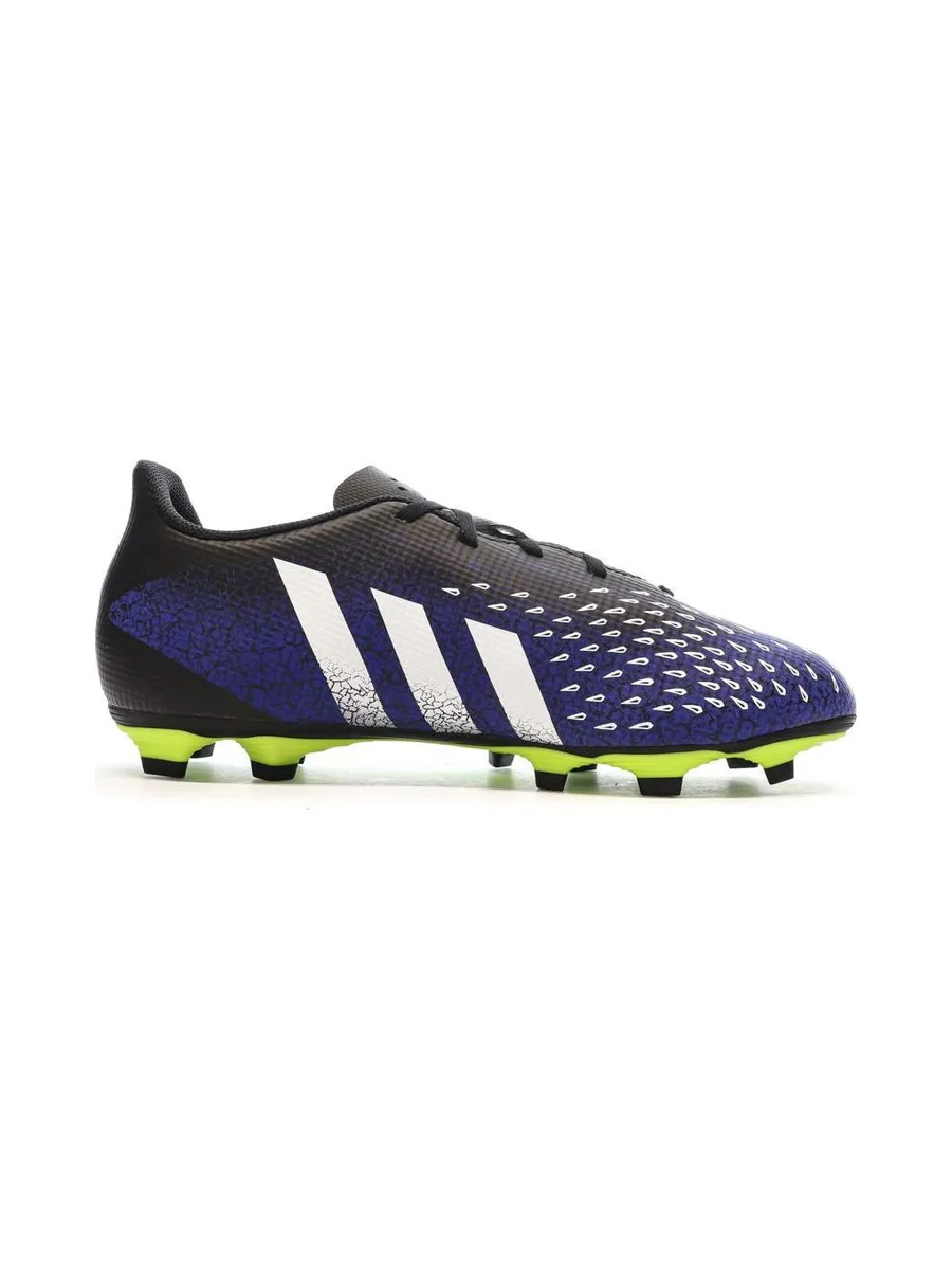 Chaussures de Foot Marine/Noir Homme Adidas Predator Freak .4 FxG 3